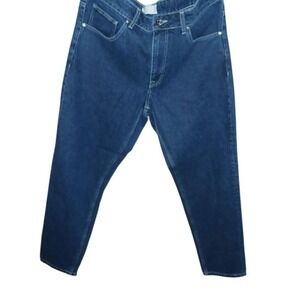 ASOS DESIGN Men's Blue Straight Denim Jeans Size 32x32‎ Zip Fly 5 pocket classic